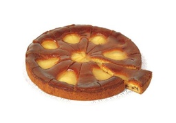 [T689] TORTA PERE E CIOCCOLATO PRETAGLIATA 14 FETTE 1,3KG X CF