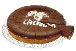 [T682] TORTA CACAO PRETAGLIATA 14 FETTE 1,3KG X CF