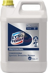 [101102789] CANDEGGINA LYSOFORM PROFESSIONALE PRO FROMULA 5LT X 3CF X CT
