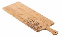 [S4106] TAGLIERE LEONE NATURE 16X40X1 BAMBOO