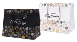 [SHP871MIX] SHOPPERS NATALIZIE XMAS CON CORDINO CARTA 24+14X19,5 MIX STAMPE 10PZ X 5CF