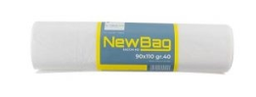 [ROTHD5565NEUTRO] SACCO NU 55X65 MDPE TRASPARENTE 15PZ X 50CF X CT