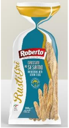 [0392.10713] GRISSINI CON SESAMO RUSTIGRI ROBERTO 200GR 12CFXCT