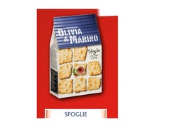 [001909] SFOGLIE CROCCANTI CON OLIVE PAVESI COTTE AL FORNO 190GR X 12CF X CT